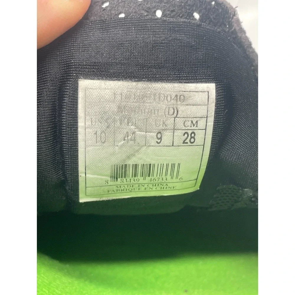 Brooks Pure Grit Running Shoes Mens Black Green Minimalist Lightweight Sz 10‎